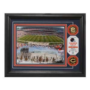  Soldier Field 24KT Gold Coin Photo Mint