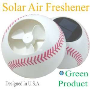  SOLAR POWER Earth Friendly Air Freshener (Baseball 