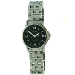 Seiko Watch SNM029 Automatic Stainless Blk Dial Watch 60% OFF  