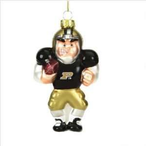  NCAA Purdue Boilermakers Glass Football Player: Sports 