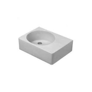 Duravit 068X600000 Scola Above Counter or Wall Mount Sink Bowl: Right 