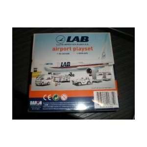  Real Toys LAB 14PC Airport Playset Toys & Games