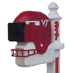  Virginia Tech Hokies Football Helmet Mailbox: Sports 