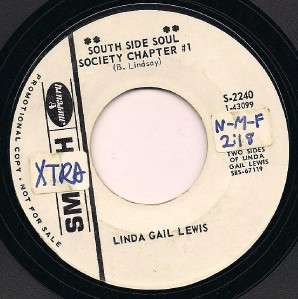 Linda Gail Lewis Mercury Smash Promo 45 Records  