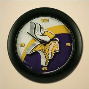    Minnesota Vikings High Definition Wall Clock: Sports & Outdoors