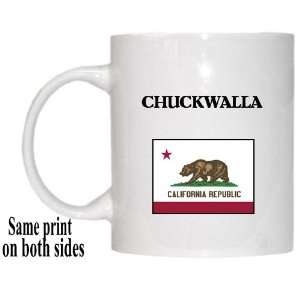  US State Flag   CHUCKWALLA, California (CA) Mug 