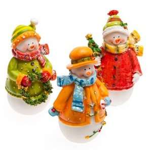  Holiday Snowman Figurines Toys & Games