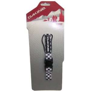  Dakine COVERT Snowboard Leash in Black and White Checker 