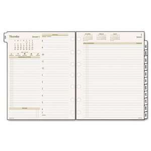  DAY RUNNER,INC. PRO Two Page Per Day Planning Pages 