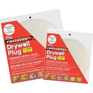 BPMI Fireguard Drywall Repair Plug / Patch (1) 3 7/8 dia. & (1) 6 7/8 
