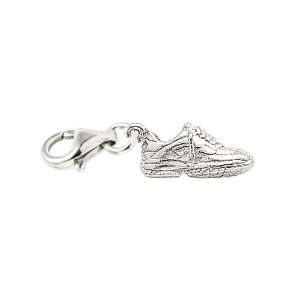 Rembrandt Charms Sneaker Charm with Lobster Clasp, Sterling Silver