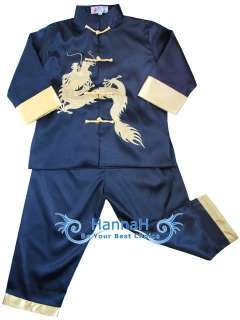 Chinese Kung Fu Shirt Pants Suit Outfits Set FB011 5  