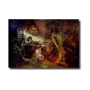  Christmas Fortune Telling Giclee Print
