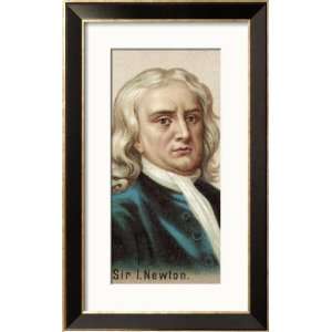  Sir Isaac Newton Mathematician Physicist Occultist Framed 