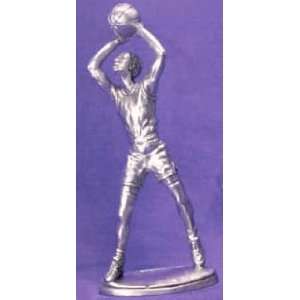    Regular Basketball Player Pewter Figurine