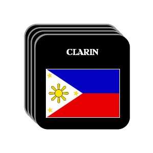  Philippines   CLARIN Set of 4 Mini Mousepad Coasters 