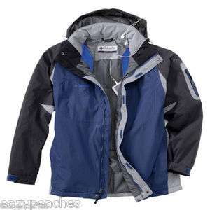   NEW Mens Size S 2XL Color block Parka Winter Snow Ski Jacket  