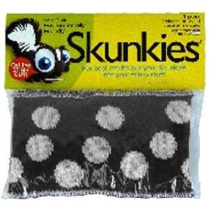 Skunkies Dots Shoe/Equipment Deodorizers BLACK/WHITE CANDY SCENT