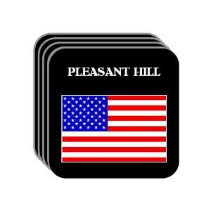  US Flag   Pleasant Hill, California (CA) Set of 4 Mini 