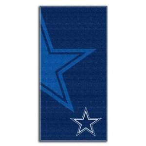   Cowboys NFL Fiber Reactive Beach Towel (60x30)
