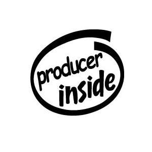 Producer Inside Vinyl Graphic Sticker Decal: Home 
