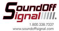 Sound off Signal 6 Oval LED  