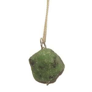  Zoisite Pendulum 01 Green Stone Nugget Natural Aventurine 
