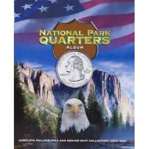   National Park Quarters P&D Color Album (Coin Collecting) Toys & Games