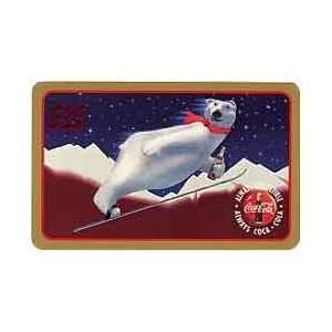 Coca Cola Collectible Phone Card: Coca Cola 95 $25. Polar Bear Flying 