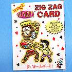 MAGIC ZIG ZAG CARD Trick Playing Close Up Frame Street