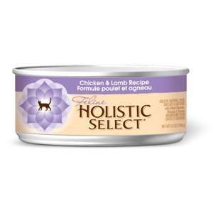  Holistic Select Cat Food Chicken & Lamb, 5.5 oz   24 Pack 