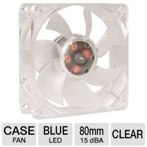  SilenX Effizio Silent Blue LED 80mm Case Fan