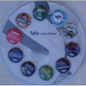  San Diego Comic Con SYFY Channel 2010 Promotional Set Of 