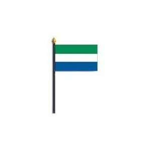  Sierra Leone   4 x 6 World Stick Flag Patio, Lawn 