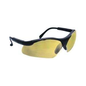 SAS Safety (SAS5410004) Sidewinders Safety Glasses   Black Frames/Gold 
