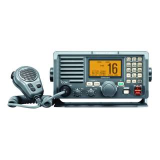 Icom M604A VHF Radio Hailer RX Repeat Fog Horn   30W   Grey  