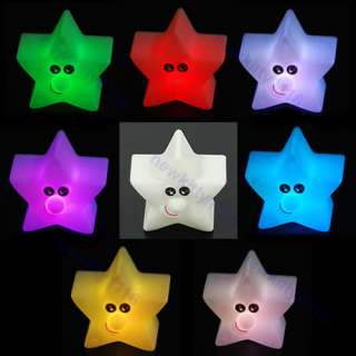 Shine Star 7 Color Changing LED Lamp Decor Night Light  