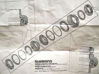 New Old Stock Shimano XTR Headset (Model HP M902)1 1/4 Threaded