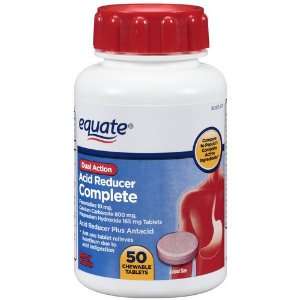   Complete 50 Chewable Tablets, Berry Flavor, Compare to Pepcid Complete