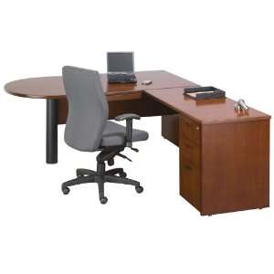  Compel Insignia Series L Shaped D Top Desk Office 