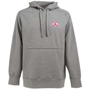 Boston Red Sox Signature Hooded Sweatshirt (Grey)   Medium 