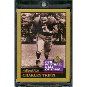  1991 ENOR Charlie Trippi Football Hall of Fame Card #140 
