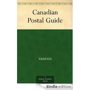 Canadian Postal Guide Various  Kindle Store