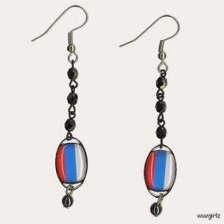 EARRINGS   PHILIPPINES FLAG   PHILIPPINO  