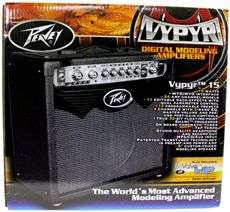 Peavey VYPYR 15 8 Electric Guitar Combo Amplifier, 15 Watt Amp With 
