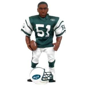   NFL Action Figure   Jonathon Vilma in a NY Jets Uniform: Toys & Games
