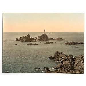 Jersey,Corbiere Lighthouse,I,Channel Islands,England,c1895 