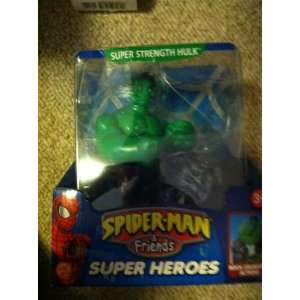  Spider man & Friends Super Strength Hulk: Toys & Games