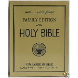  Saint Joseph Family Edition of the Holy Bible (1988) Large 
