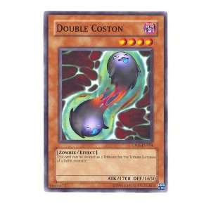   Double Coston   Common   Single YuGiOh Card in Protective Sleeve